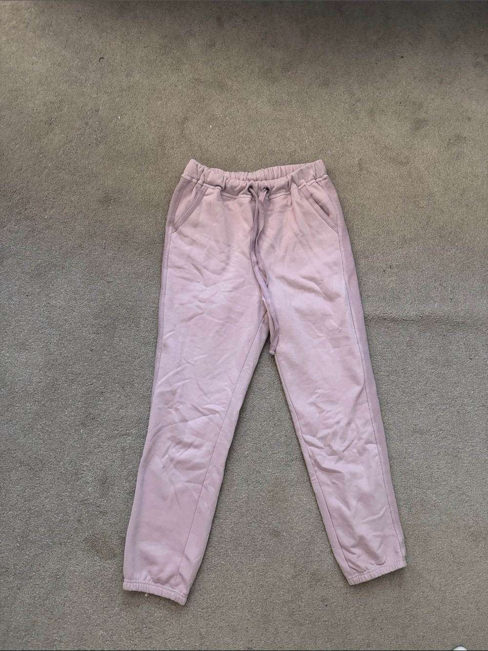 Hem & Thread Lilac Pink Jogger Sweatpants